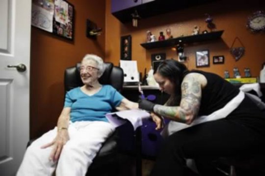 Tattooed Grandma