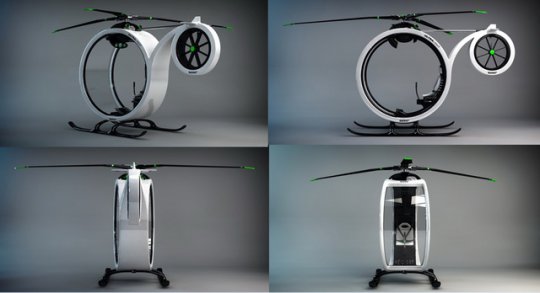 Zero Ultralight Helicopter by Hector del Amo