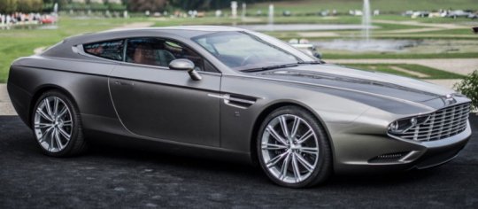 Zagato built their own Aston Martin