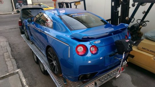 New European 1/4 mile record among Nissan GT-R R35 cars — 8.295 sec. @ 275 km/h