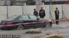 იდიოტმა "გაიჩალიჩა" ანუ ჩაბეტონებული მანქანა.