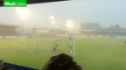 უამინდობით ჩაშლილი მატჩი და გამარჯვება ფანებმა ასე აღნიშნეს