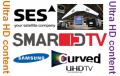 კომპანიებმა SES, SMARDTV და SAMSUNG-მა წარმოადგინეს მსოფლიოს უახლესი ULTRA HD CAS დაცული სამაუწყებლო სერვისის გამოყენების ციფრული ვიდეომაუწყებლობის (DVB) სტანდარტები