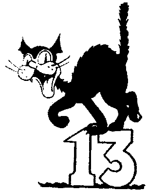 თარსი არა კვახი 13 პარასკევი შავი კატა ცუდის ნიშანი სულაც არ არის.