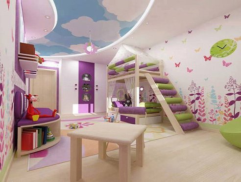 ბავშვის ოთახის დიზაინი