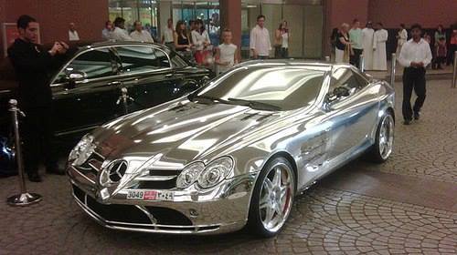 თეთრი ოქროს Mercedes Benz