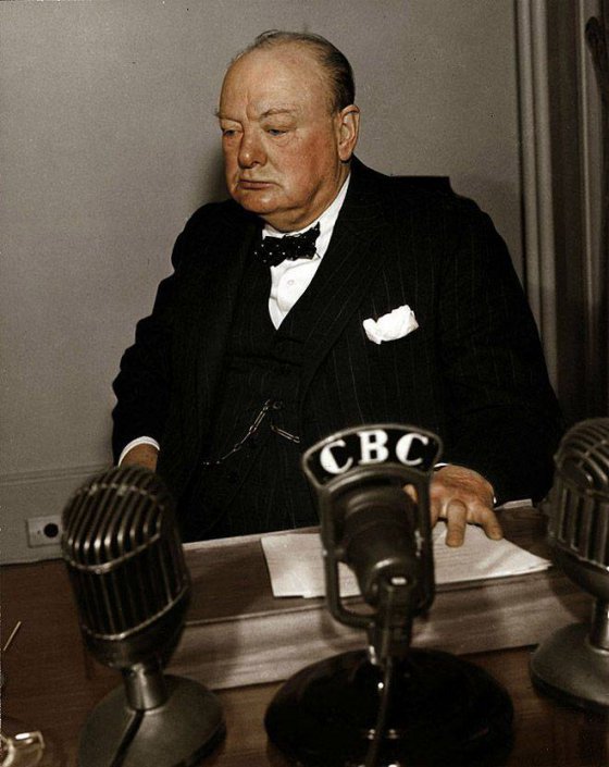 Уинстон Черчилль 1943 წელს