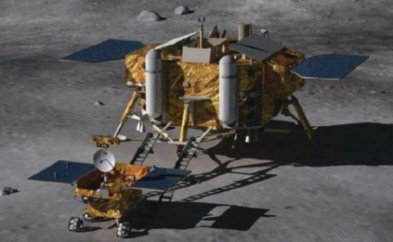 "Чанъэ-3" მთვარემავალ "Юйту"–ან ერთად მთვარეზე დაჯდა.
