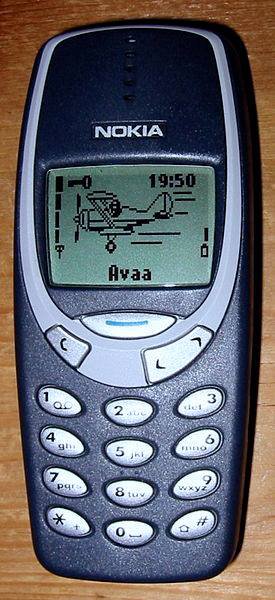 Nokia 3310 GSM, სტატისტიკის მიხედვით ეს ტელეფონი ყველაზე დიდი რაოდენობით გაიყიდა