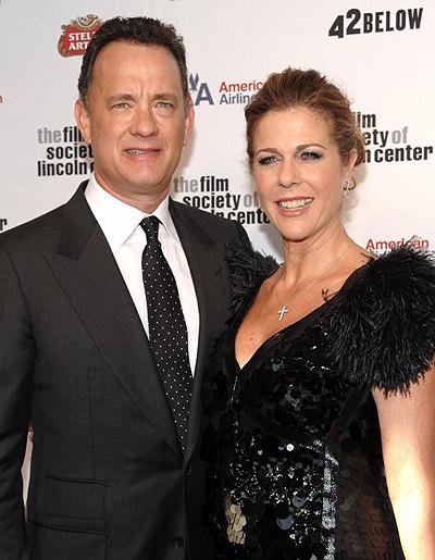 Tom Hanks & Rita Wilson-ის წყვილი.