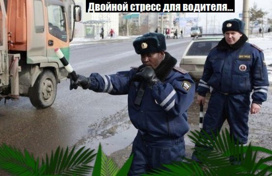 როგორი "შოკია" შუა რუსეთში შავკანიანი საგზაო პოლიციის ოფიცერი რომ გაგაჩერებს!