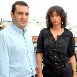 ირაკლი ალასანია და მისი მეუღლე