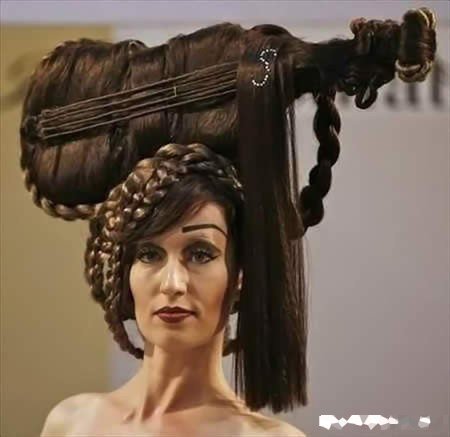 crazy hairdos უცნაური ვარცხნილობა