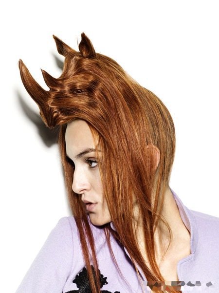 crazy hairdos უცნაური ვარცხნილობა