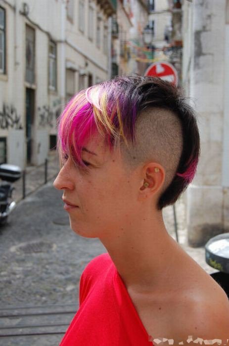 crazy hairdos უცნაური ვარცხნილობა