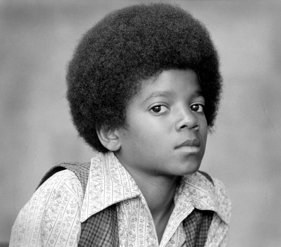 Michael Jackson-ის ბავშვობის ფოტო.