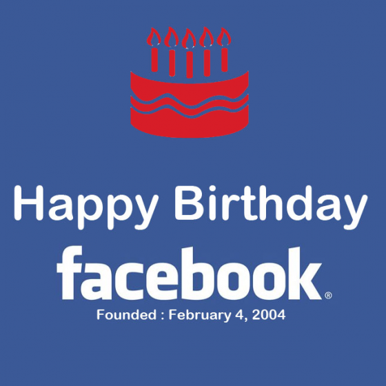 დღეს  Facebook-ი 10 წლის გახდა!