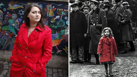 ეს ის - წითელ ქურთუკიანი გოგონაა, სტივენ სპილბერგის ოსკაროსანი ფილმიდან "Schindler's List".