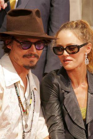 Johnny Depp et Vanessa Paradis