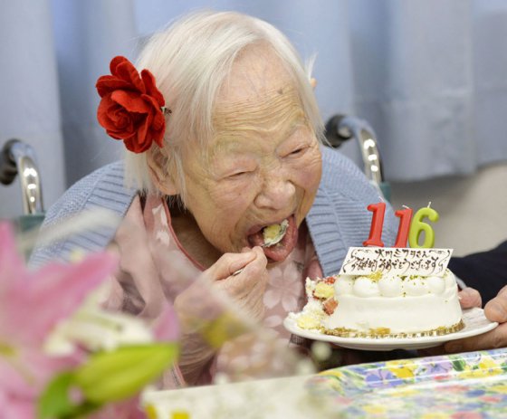 იაპონელი ბებო 116 წლისაა.