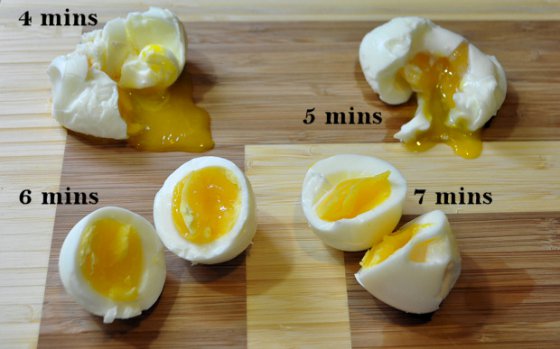 როგორ გავიგოთ როგორი მოხარშულია კვერცხი