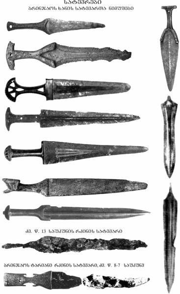 ძველი ქართული იარაღები