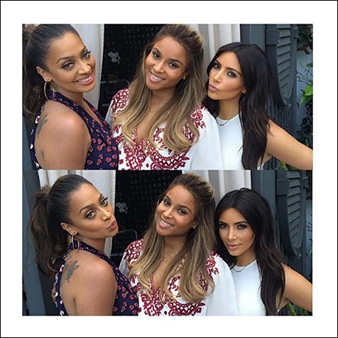 Kim Kardashian,Ciara LaLa Anthony