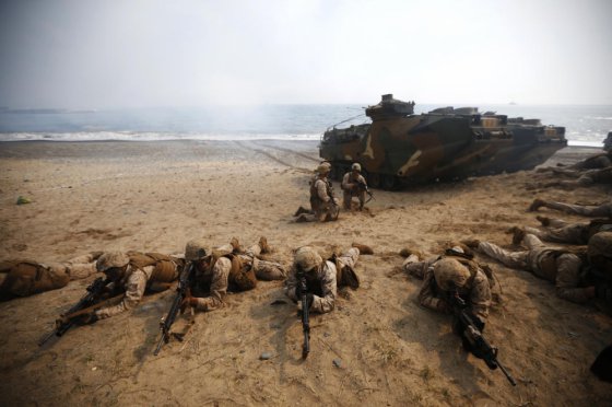 ამერიკელი ჯარისკაცები კორეაში