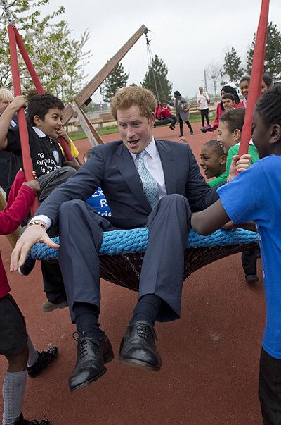 პრინცი Queen Elizabeth Olympic Park–ში