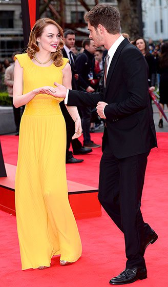 Emma Stone and Andrew Garfield