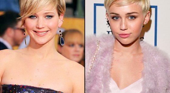 Jennifer Lawrence-ს Miley Cyrus-ზე გული აერია