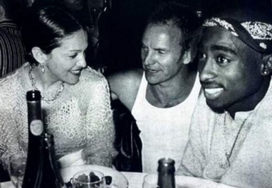 Madonna, Sting და Tupac Shakur-ი.