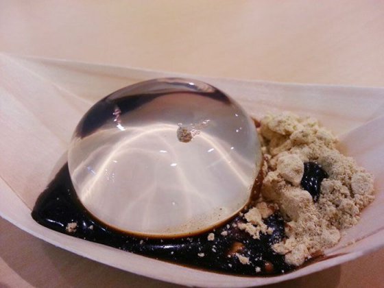 იაპონური  დესერტი, ბრინჯის ტორტი Mizu