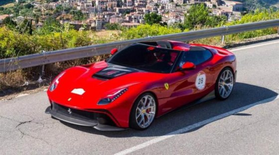 ექსკლუზიური  Ferrari F12 TRS, რომლის  დამკვეთიც უცნობია