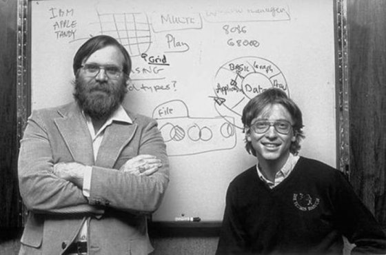 Microsoft-ის შემქმნელები- Bill Gates-ი და Paul Allen-ი