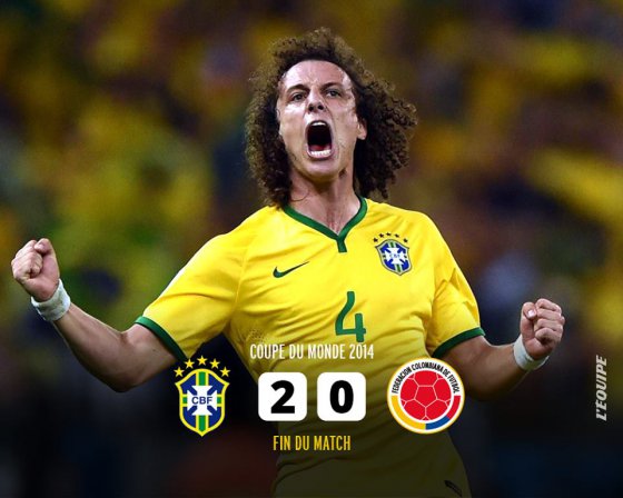 ბრაზილია : კოლუმბია 2:0