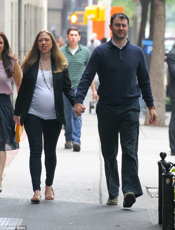 ბილ და ჰილარი კლინტონების ქალიშვილი Chelsea Clinton and Marc Mezvinsky