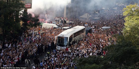 ასე გამოიყურებოდა დღეს  Bernabeu  სტადიონი