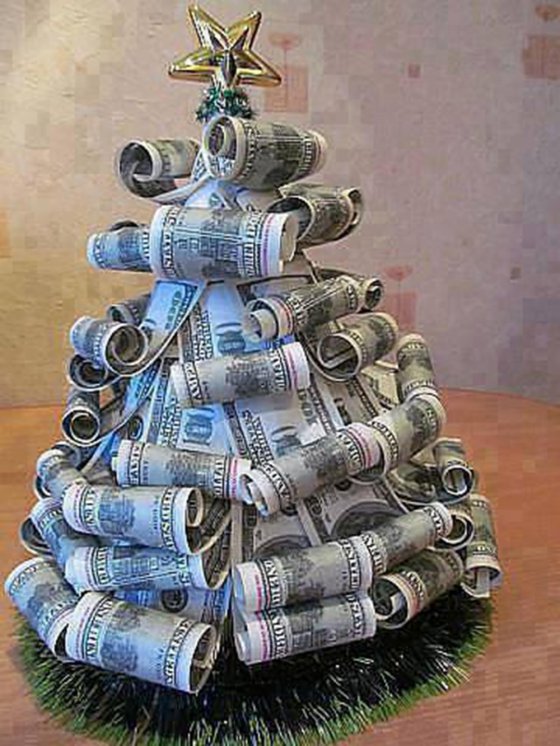 აჰა თქვენ ყველას ფულის ნაძვის ხე