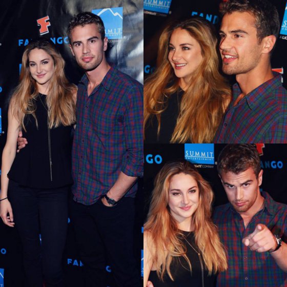 Shailene Woodley  theo james