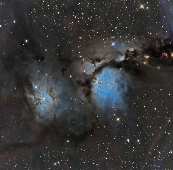 ნისლეული M78 და კოსმოსური მყვერი