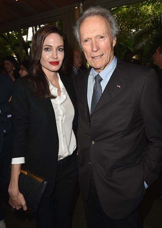 Angelina Jolie & Clint Eastwood