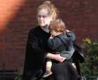 Adele და  მისი შვილი