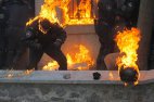 ცეცხლმოკიდებული პოლიციელი (კიევი)