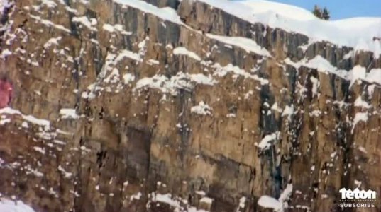 მსოფლიო რეკორდი "Ski Jump - 255 Foot Cliff"