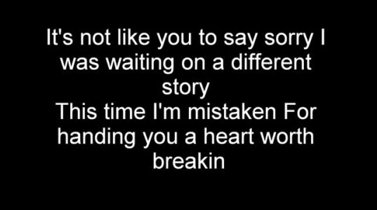 Nickelback- How you remind me- lyrics (HQ) (HD)